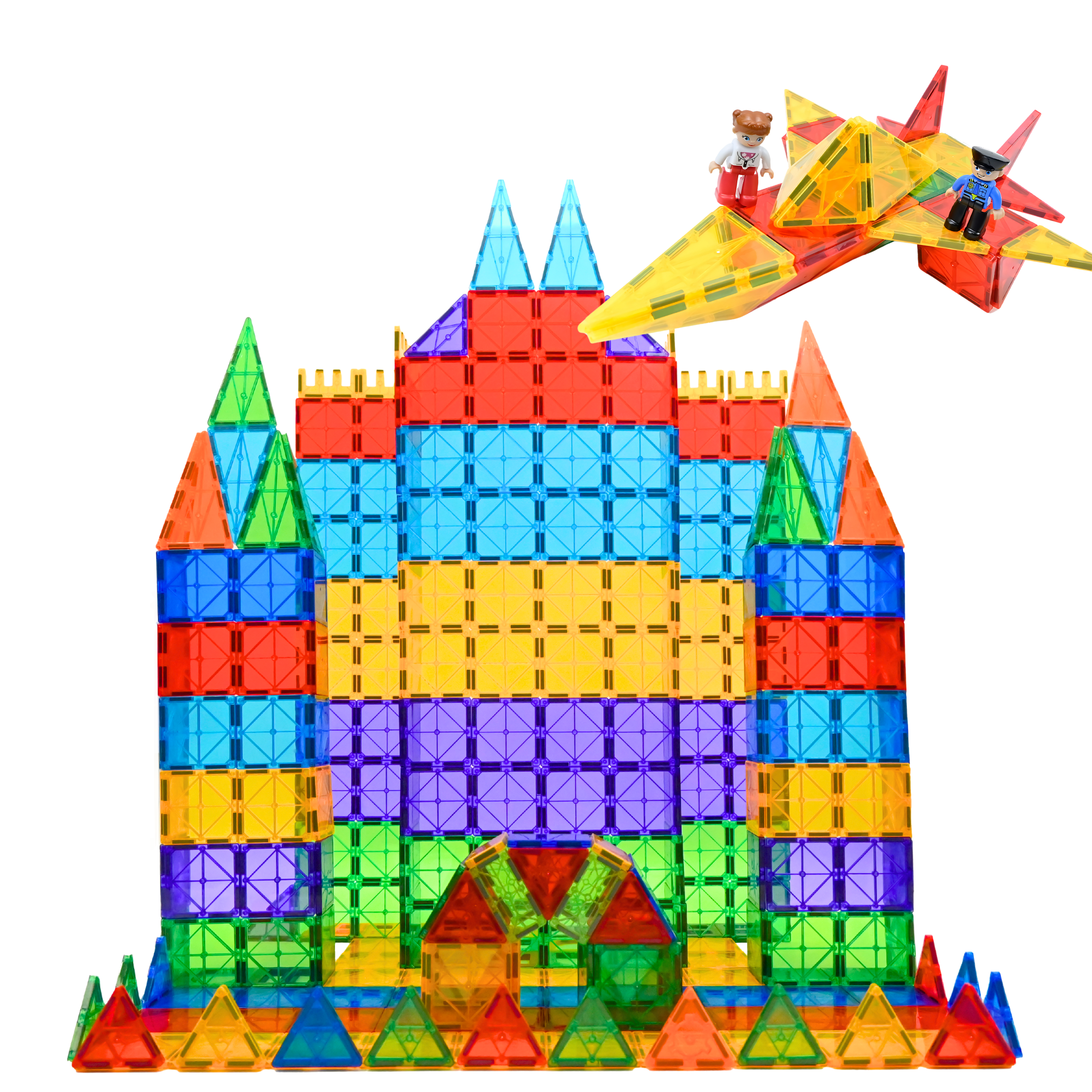Set Magnetic Tiles - 125 Stuks